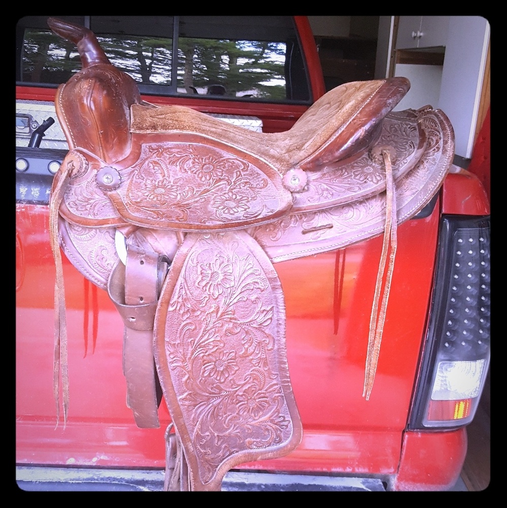 15" western saddle